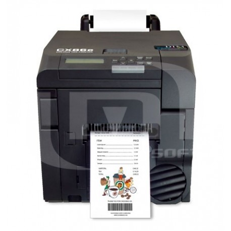 DTM CX86e - Imprimante d'étiquettes couleur - 1200 x 1200dpi